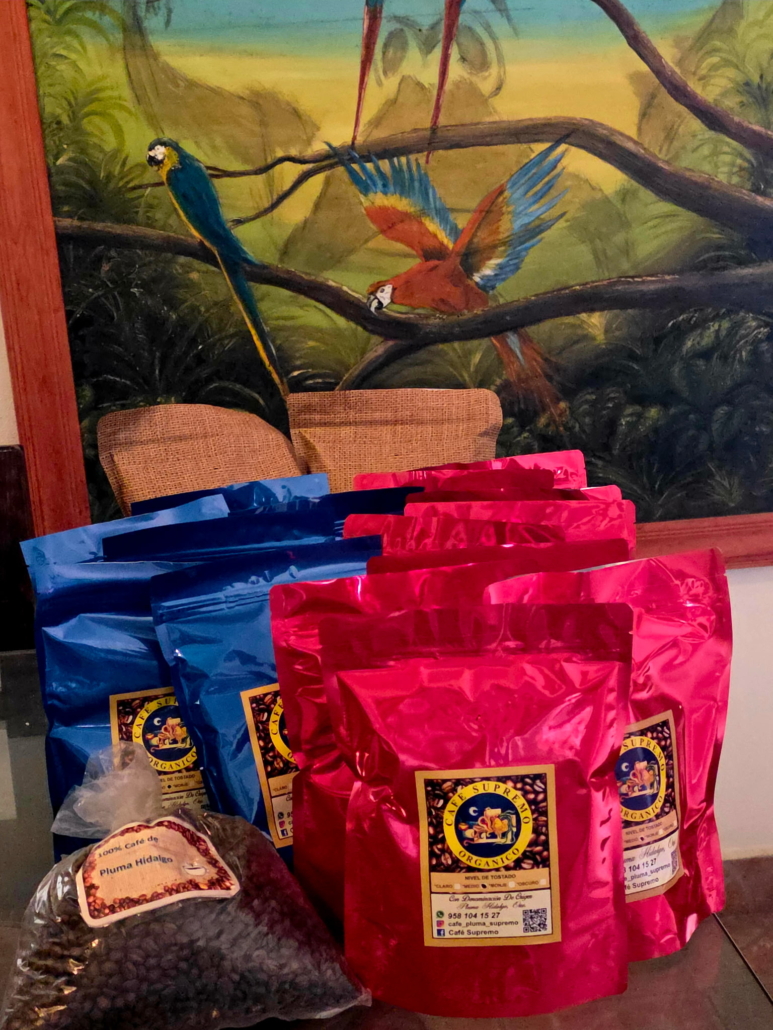 Pluma Hidalgo Coffee from Cafe Supremo in Croton Michigan - HittheRoadJoe.com